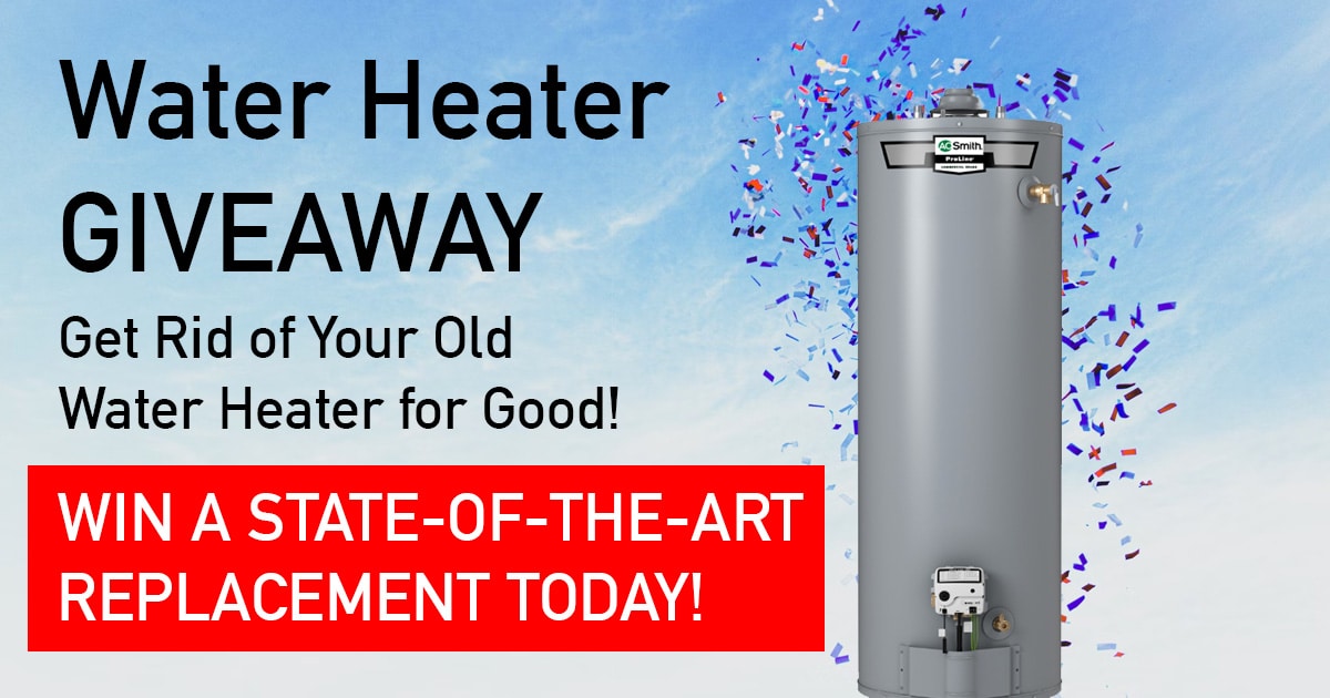 Water Heater Giveaway Contest Win a Brand New Water Heater!