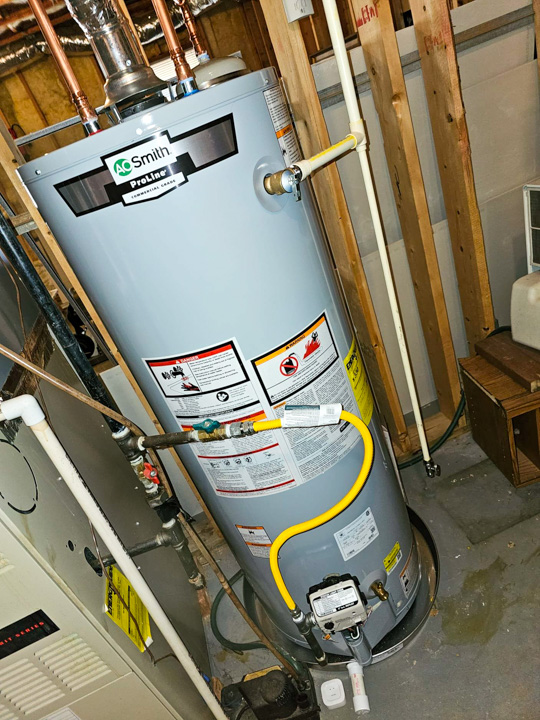 Water heater installation in Duluth, GA