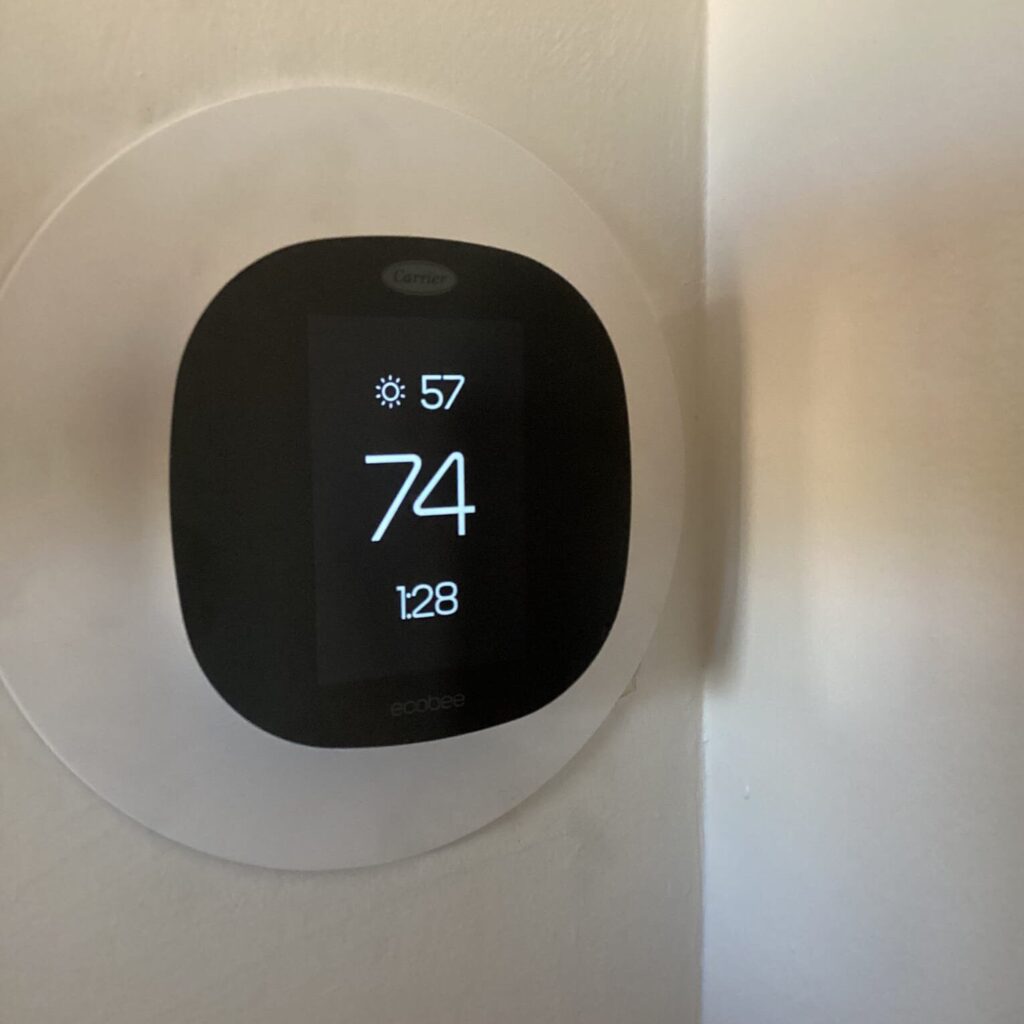 HVAC thermostat