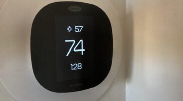 HVAC thermostat