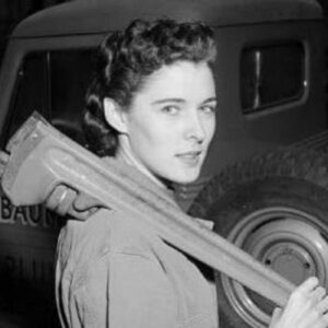 Aaron Services celebrates Lillian Baumbach, the first female master plumber
