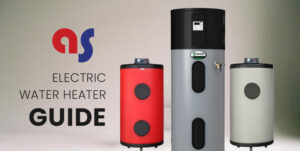 Energy-efficient electric water heater installation by Aaron Services