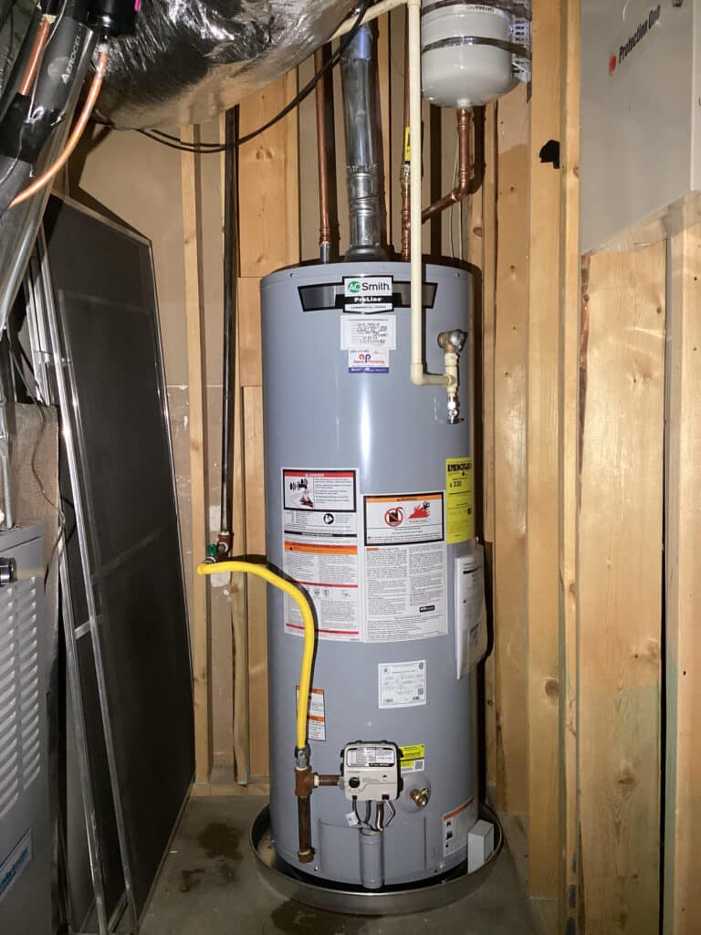water heater replacement