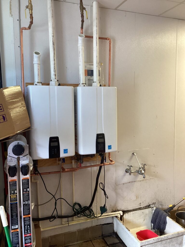 Aaron Plumbing reviews from happy tankless customers
