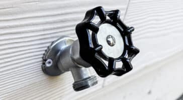 outdoor faucets are likely to freeze in cold weather