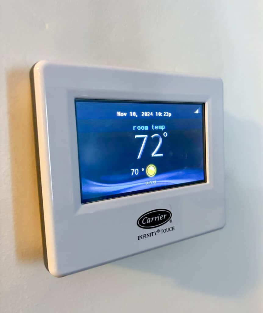 consistent home temperatures can prevent frozen pipes