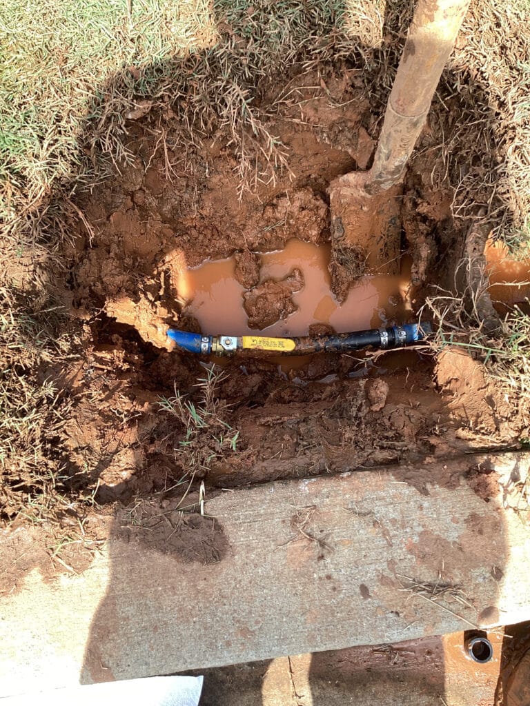 water line repair