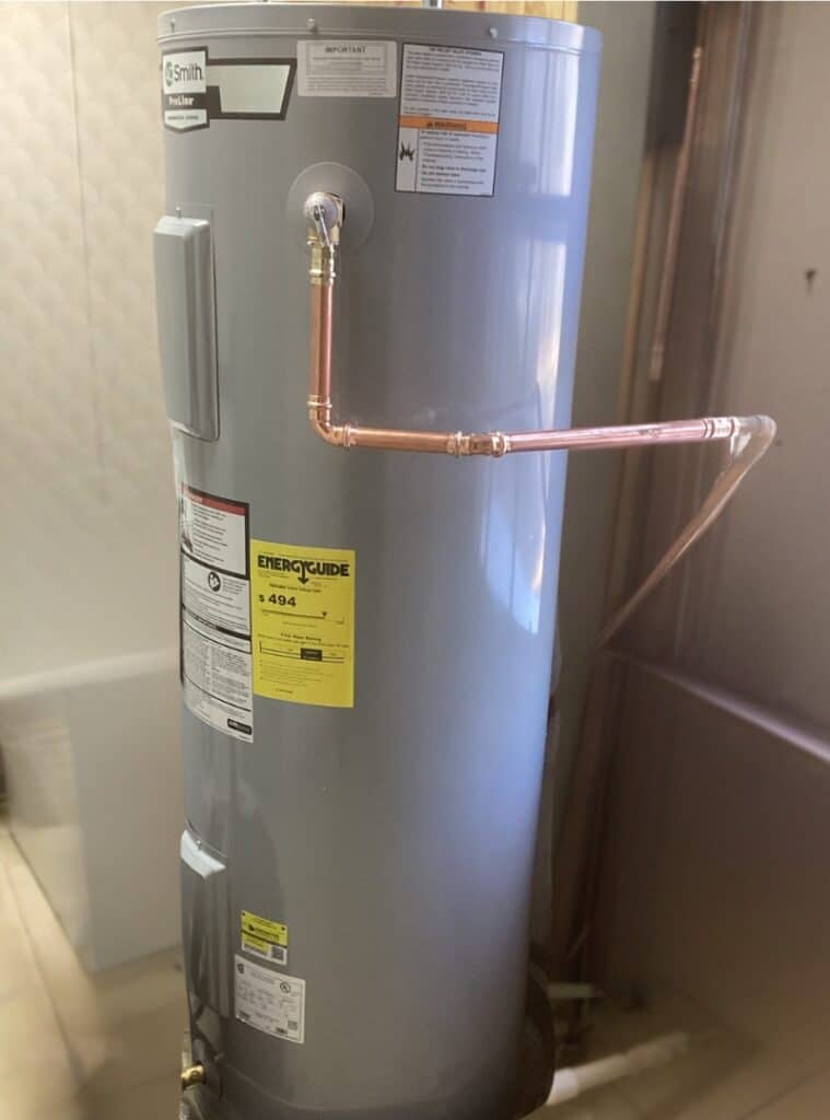 Snellville water heater repair image of gas water heater in snellville, ga