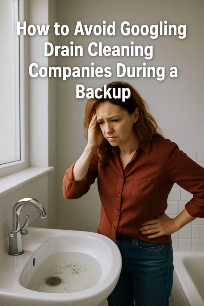 avoid googling drain cleaning companies near me
