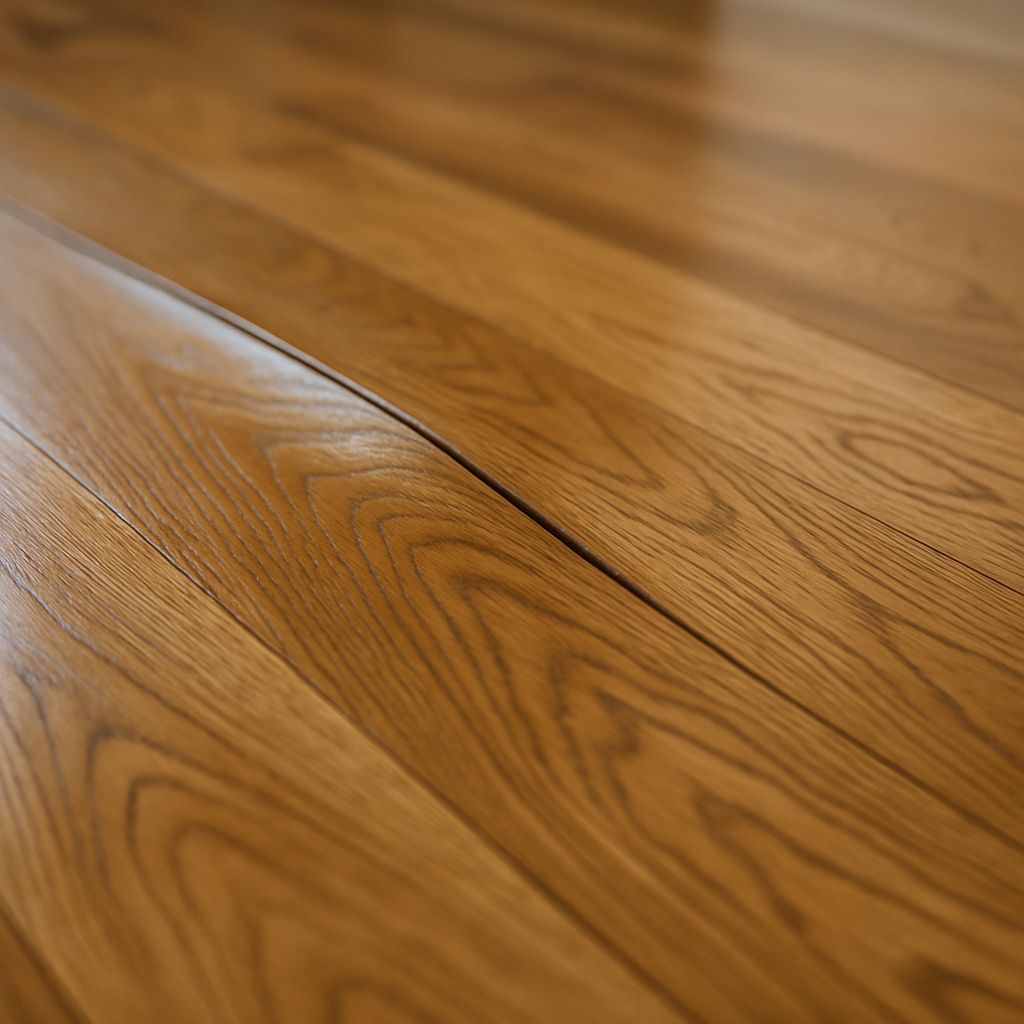buckling floors suggest a slab leak which can be the cause of a high water bill