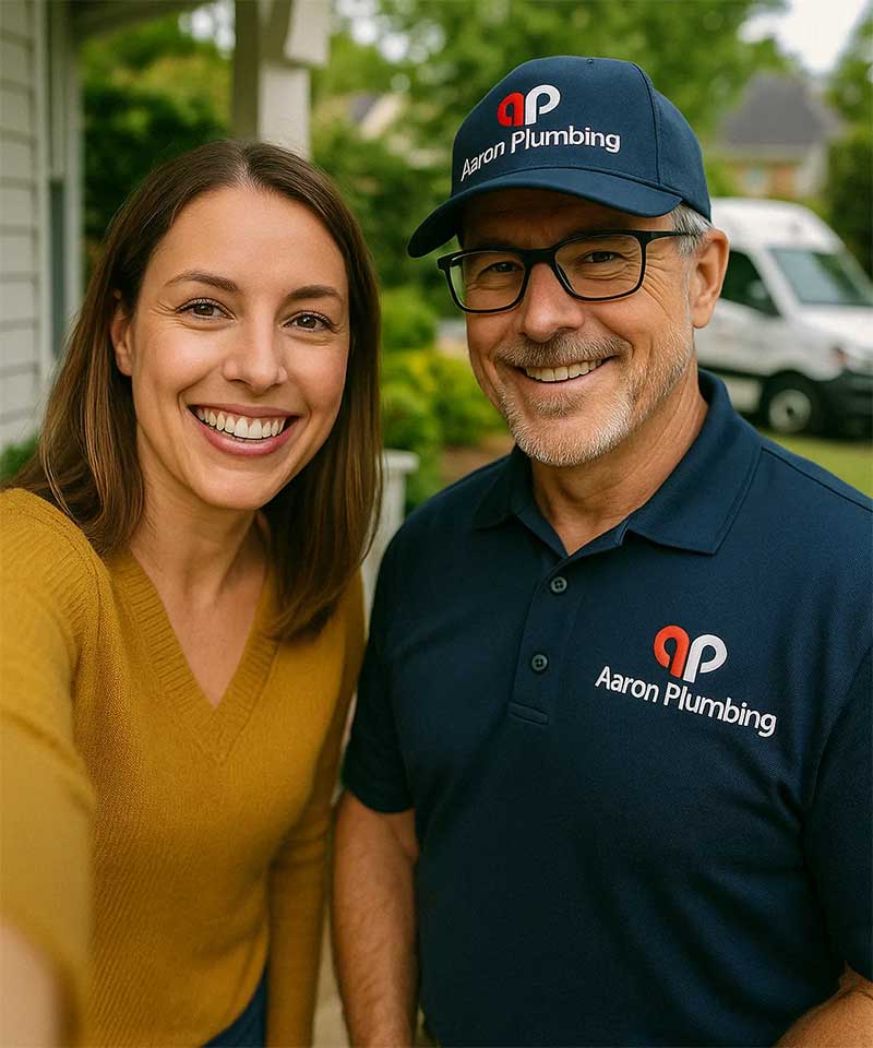 Aaron Services Alexa Skill helped me schedule the prompt plumbing service