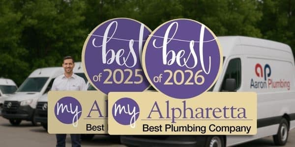 Winners of the My Alpharetta Best Plumbing Company Award Year after Year, we're the best Alpharetta plumber