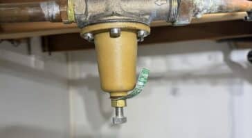 A PRV valve installed in an Atlanta home