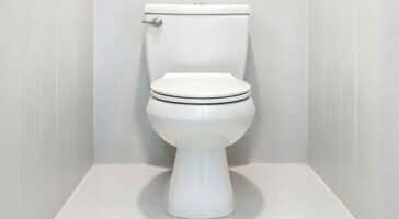 a toilet gurgling can be caused by air flow restriction or a clog