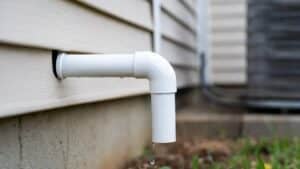 water coming from condensate drain for how to clean a condensate drain line