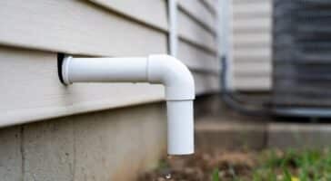 water coming from condensate drain for how to clean a condensate drain line