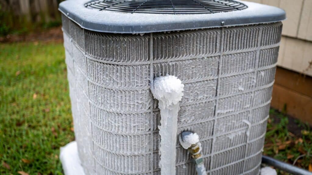 an ac freezing up in north georgia