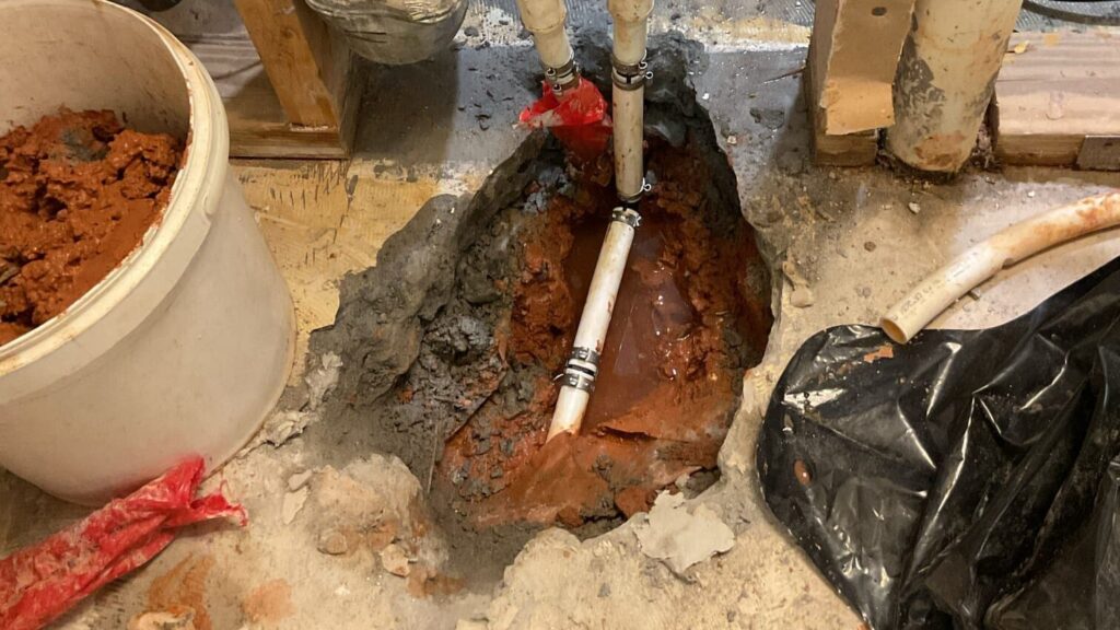 slab leak