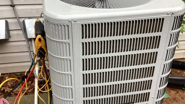 air conditioning repair in process in Buford