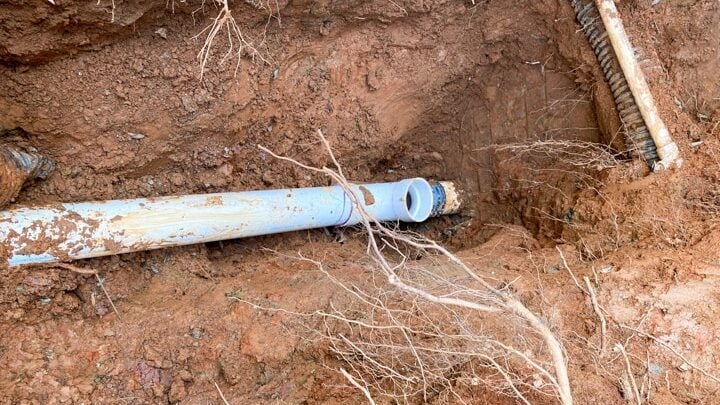 sewer line repair in Cumming, GA