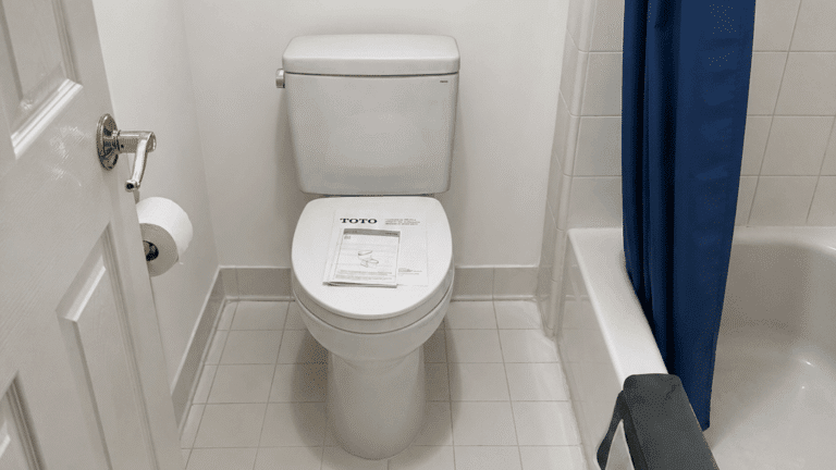 new toilet by plumber in Cumming GA