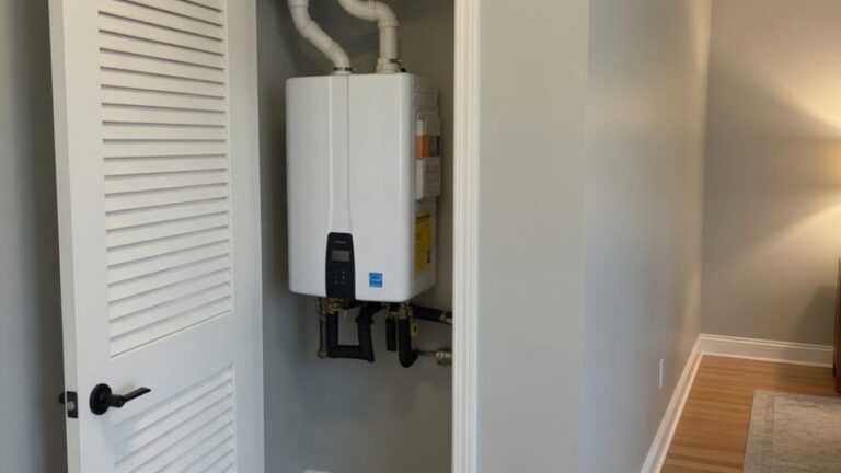 tankless water heater in lawrenceville home