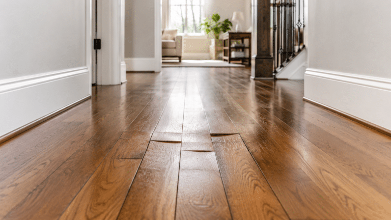 buckling floors show a slab leak in Cumming GA