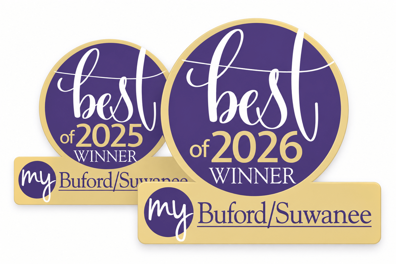 My Buford Suwanee Best Plumbing Company awards for 2025 and 2026