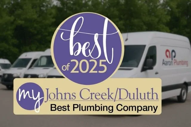 best of johns creek plumbing service award